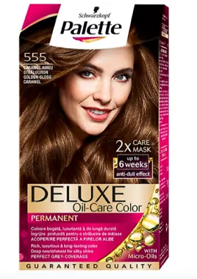Palette Deluxe Color Creme Hair Oil Care Color Permanent Hair Dye • £8.59