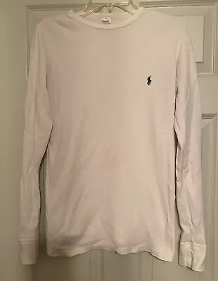 Polo Men’s Long Sleeve Cream Thermal Shirt - Small • $3.55