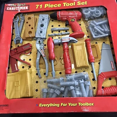 My First Craftsman 71 Piece Tool Set  • $199.99