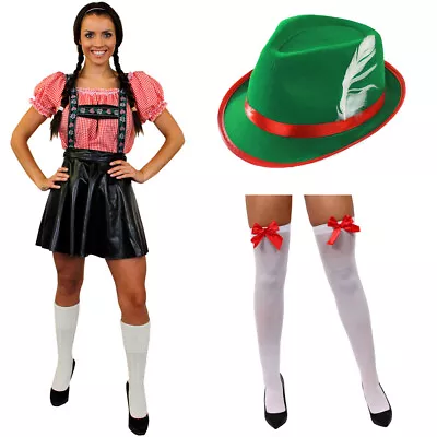 £17.99 • Buy Ladies Deluxe Bavarian Costume Choose Accessories Oktoberfest Beer Fancy Dress