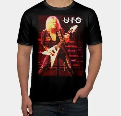 Michael Schenker Msg Ufo Scorpions Gibson Flying V Guitar Strangers T-shirt Med. • $39.99