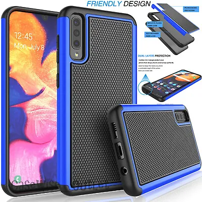 Shockproof Heavy Duty Hard Bumper Case Cover For Samsung Galaxy A10 A70 A50 A20E • £4.86