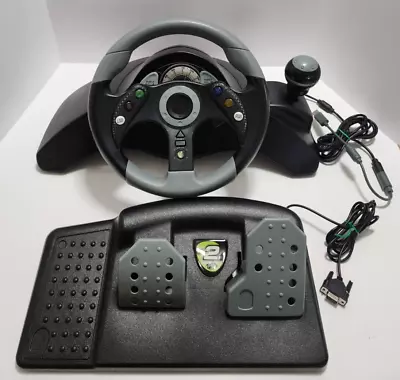 Mad Catz MadCatz MC2 Racing Steering Wheel Controller Microsoft Xbox 360 4720 • $35.99