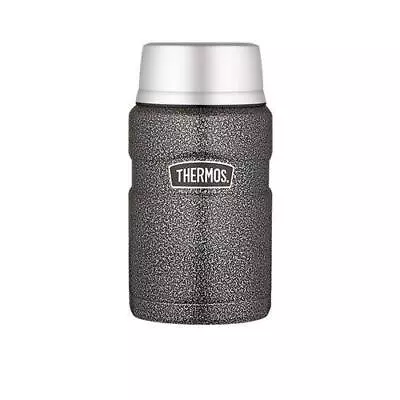 Thermos Stainless King Vacuum Insulated Food Jar Hammertone | 710ml • $42.77