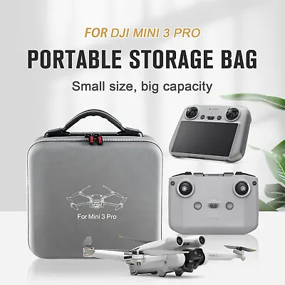 $51.74 • Buy Portable Gray Storage Shoulder Bag Carrying Case For DJI Mini 3 PRO RC Accessory