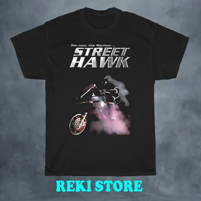 Street Hawk Movie Men's Black T-shirt Size S-5XL • $14.93