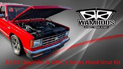 WAM Rods 82-93 S10 S15 Truck Blazer Sonoma Hood Strut Kit - Www.wamrods.com • $135