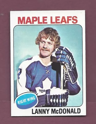 Razor Sharp Pack Fresh 1975 Topps Hockey #23 Lanny Mcdonald 2nd Yr  .99 Sh Q920 • $3.99