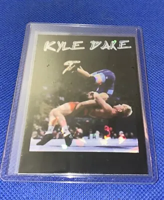 Kyle Dake USA Olympic NCAA Wrestling Handmade Custom Refractor Card • $13.99