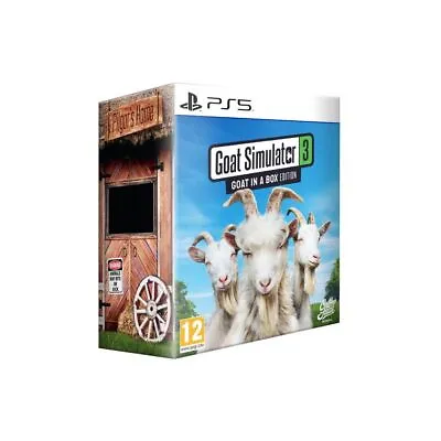 Goat Simulator 3 Goat In A Box Edition (PS5) BRAND NEW AND SEALED - FREE POSTAGE • £22.95