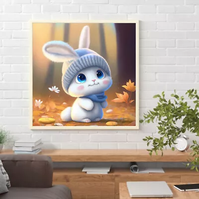 White Rabbit Oil Paint By Numbers Kit DIY Acrylic Painting Frameless Craft (1) • $10.99