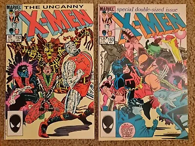 $34.99 • Buy Uncanny X-Men (1985) #192, 193, 1st Firestar In MCU, 1st Warpath In Costume