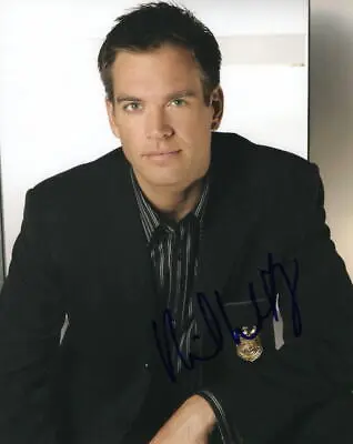 Michael Weatherly Signed Autograph 8x10 Photo - Anthony Dinozzo Ncis Bull Rare! • $150