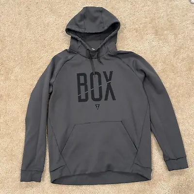 Title Boxing Hoodie Sweatshirt Mens XL Extra Large Gray • $38.75