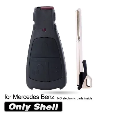 $12.21 • Buy Smart Remote Key Shell Case Keyless Fob 3 Button For Mercedes-Benz E C S CLK