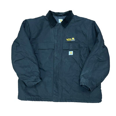 $89.99 • Buy CARHARTT Quilt Lined Jacket /Coat Chore Arctic Work Black 3XL XXXL