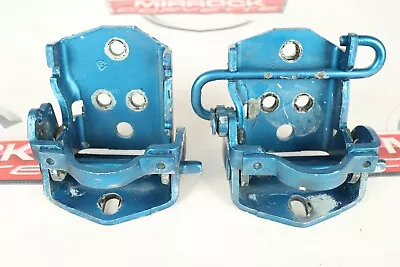 C4 Corvette Door Hinge Pair Upper And Lower 1984-1996 Quasar Blue • $32.50