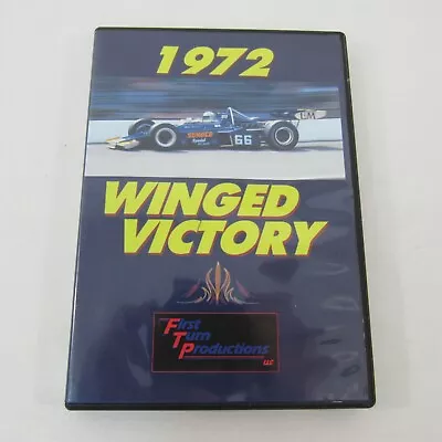 1972 Winged Victory Highlight DVD Indy 500 First Turn Productions Mark Donohue • $29.99