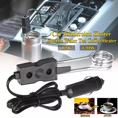 Water Heater Car Immersion Coffee Tea 12V Electric Portable Auto Hot Boiler • $7.08