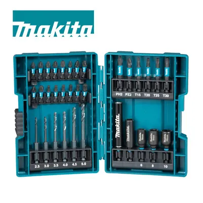 Makita B-66896 33 Piece Black Impact Torsion Screwdriver Bit Set High Durability • £29.99