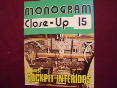 Mikesh Robert C. Japanese Cockpit Interiors. Part 2.  Monogram Close-Up 15.  19 • $40