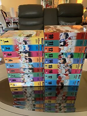 Inuyasha Volumes 1-18 Vizbig Complete Series Manga Lot • $400