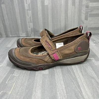 Merrell Mimosa Mary Jane Emme Cocoa Brown Women's Shoes Size 7 Comfort Casual • $34.99