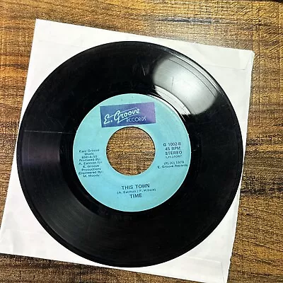 TEXAS BOOGIE FUNK MODERN SOUL 45 This Town / Little While HOUSTON TX Synth 70s • $100