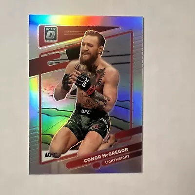 2022 Donruss Optic UFC Conor McGregor Silver Holo Prizm #75 • $0.99