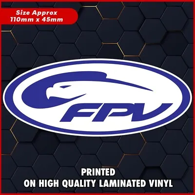 Fpv Performance Inc. Sticker Decal Suit Ford Ford Fpv Gt F6 Xr8 Xr6 G6e 🔥 • $7.67