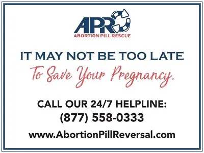 Abortion Pill Reversal (APR) Banner Pro-Life Vinyl Sign • $129