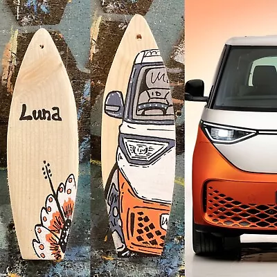 Vw ID Buzz Camper Van Mini Surfboard • $12.43