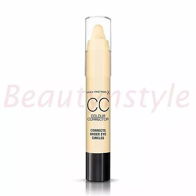 £5.99 • Buy Max Factor CC Colour Corrector Stick Under Eye Circles