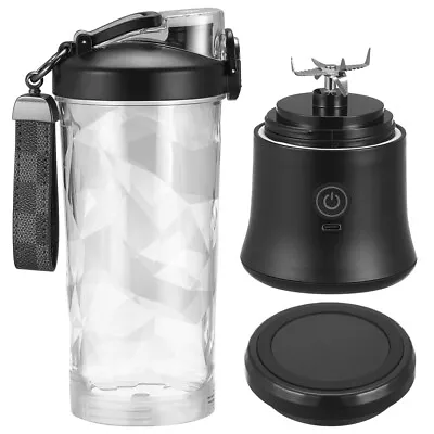 600ml Portable Blender Juicer Cup USB Rechargeable Smoothies Mixer Fruit Machine • $34.99