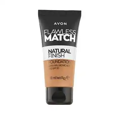 Flawless Match Natural Finish Foundation With Hyaluronic Acid & SPF20 Pick Shade • £6.49