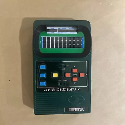 Classic Football 2 - Green - Mattel - 2002 • $25