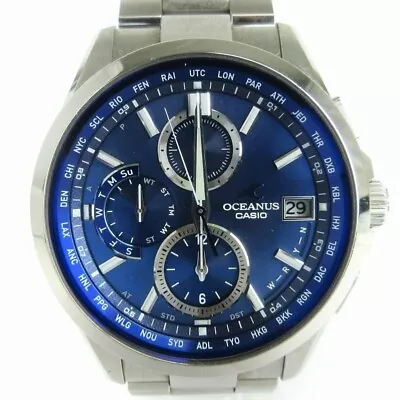 CASIO Oceanus OCW-T2600-2A2JF Classic Line Radio Tough Solar Blue Dial Watch JP • $410.89