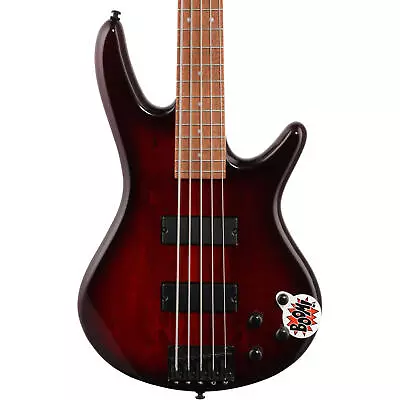 Ibanez GSR205SM 5-String Bass Guitar Charcoal Brown Burst • $329.99