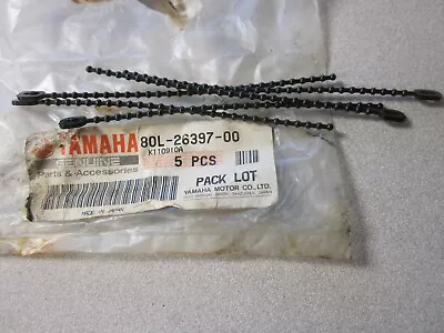 NOS Yamaha Bands PW50 XJ600 VMX1700 FJR1300 80L-26397-00 Qty 5 • $7.98