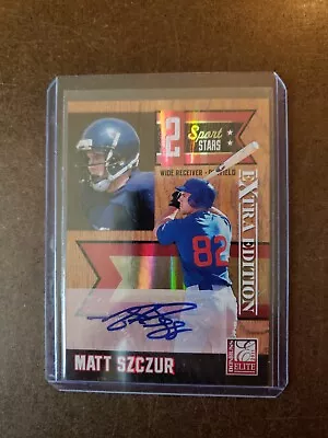 25/25 2011 Donruss Elite Extra Edition 2 Sport Stars Signatures Matt Szczur Auto • $16.99