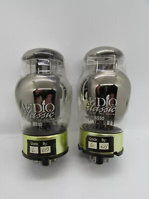 $159.99 • Buy Matched Pair Of Audio Classics 6550 Stock Vacuum Tubes (bjr1011)