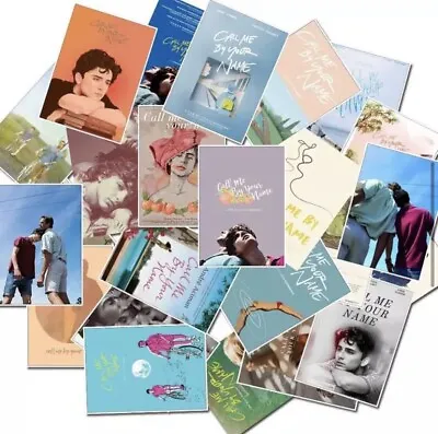 Call Me By Your Name 25 Pcs Stickers Andre Aciman Paperback Timothee Chalamet • $11.62