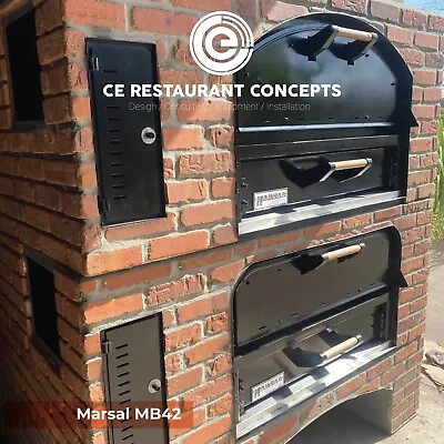 Marsal MB42 Double Stack Brick Pizza Oven • $14500