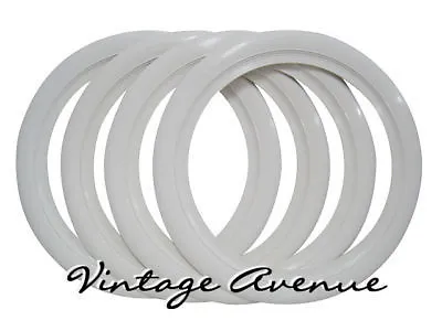 Vintage Collector Car Automobile Wheel White Wall Tires 12  • $69.90