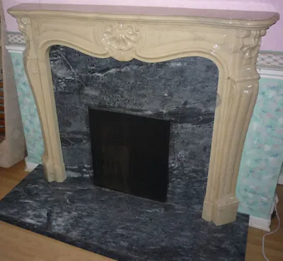 Louis Style French Marble Effect Fire Surround £35 Collected • £35