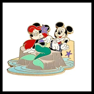 Disney Pin 59762 Mickey Minnie As Disney Couples Ariel And Prince Eric 2008 • $66.49