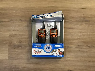 Midland - X-talker T51VP3 - 28 Mile Range Two Way Radios • $29.99