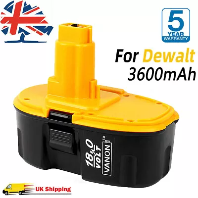 £20.90 • Buy 18V 4.6Ah Battery FOR DeWALT 18 VOLT XRP DC9096 DE9095 DE9098 DC988KA UK Stock