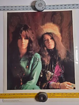 Grace Slick And Janis Joplin 1967 San Francisco (Jim Marshall) Poster 25x19 RARE • $135.20