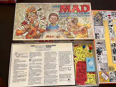 VINTAGE 1979 Parker Brothers MAD MAGAZINE Board Game RARE • $14.99